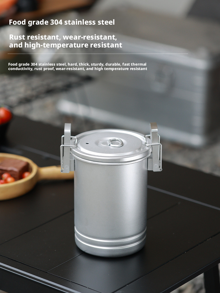Outdoor multifunctional 1.8L s - Camping Cooking Pot recension och pris