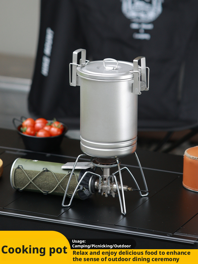 Outdoor multifunctional 1.8L s - Camping Cooking Pot recension och pris